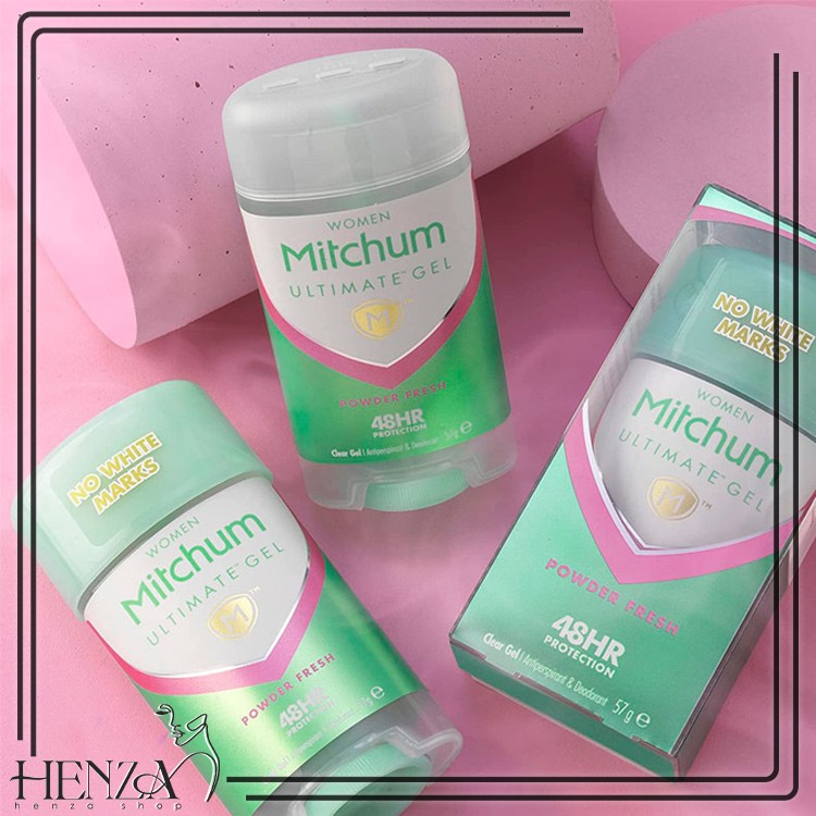 دئودورانت ژلی ضد تعریق زنانه 48 ساعته میچام Mitchum Women Antiperspirant Deodorant Gel, 48 Hour Protection, Shower Fresh 