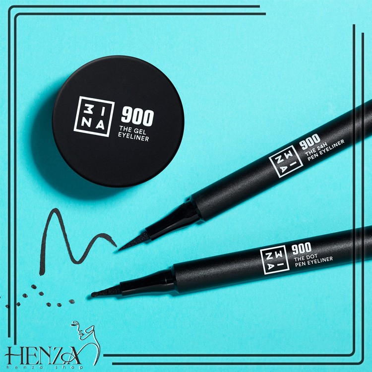 خط چشم ماژیکی 24 ساعته 3اینا  3ina Makeup The 24H Pen Eyeliner
