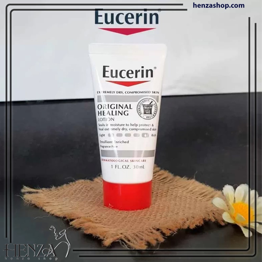 لوسیون مرطوب کننده بدن مخصوص پوست خشک اوسرین Eucerin Original Healing Lotion 
